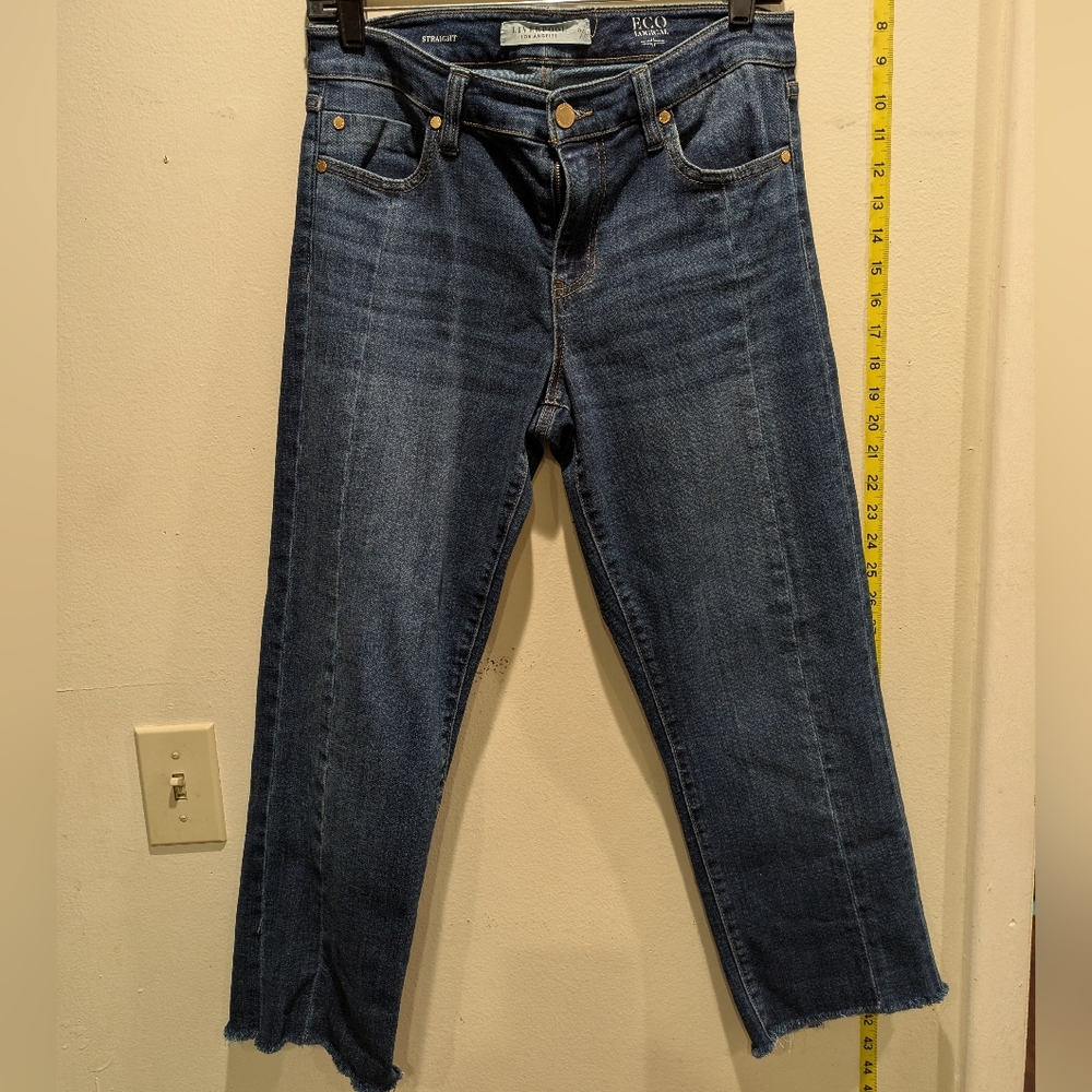 Liverpool Women's Dark Blue Ankle Jeans Size 8/29